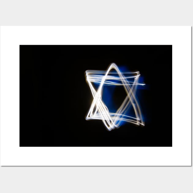 Star of David Wall Art by wavemovies